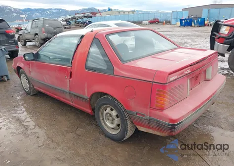 1990 Nissan Pulsar Nx Xe z USA, uszkodzony, nr VIN JN1GN34C6LW500139